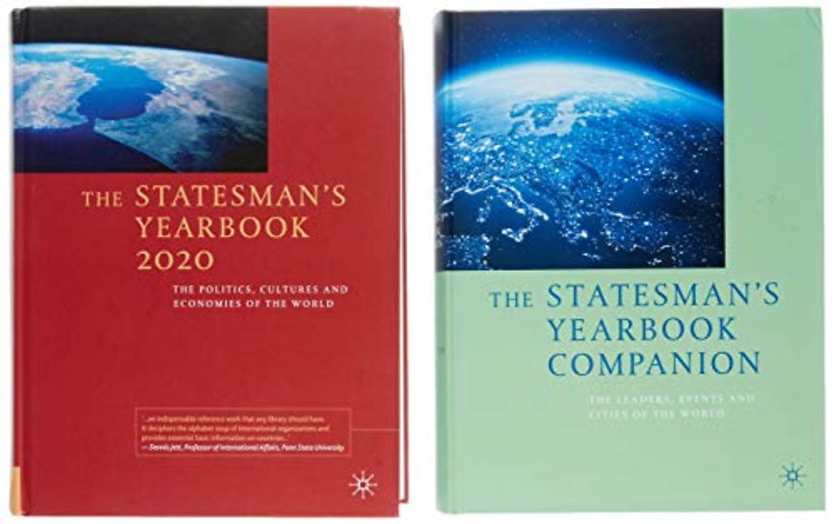 The Statesman's Yearbook 2020 and The Statesman's Yearbook Companion