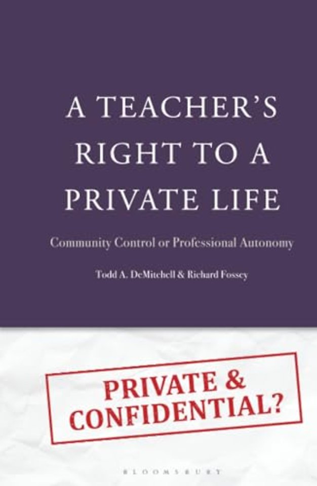 A Teacher's Right to a Private Life