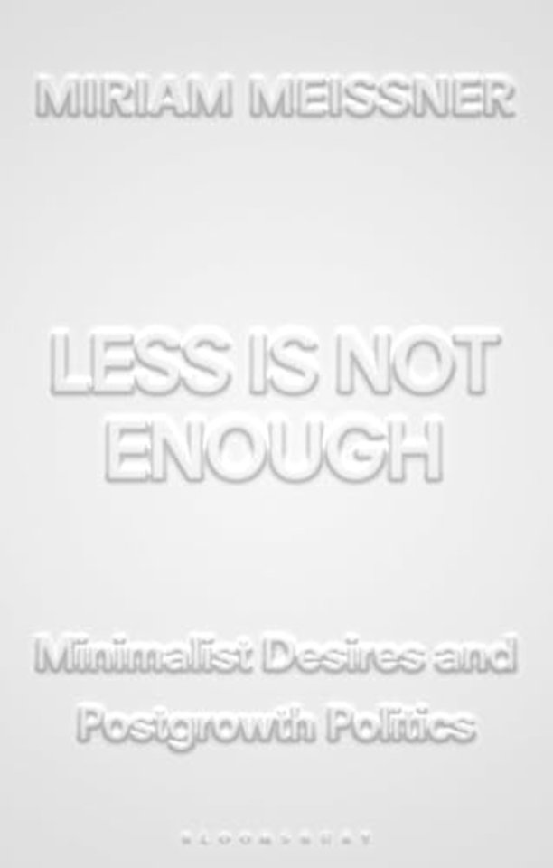 Less Is Not Enough