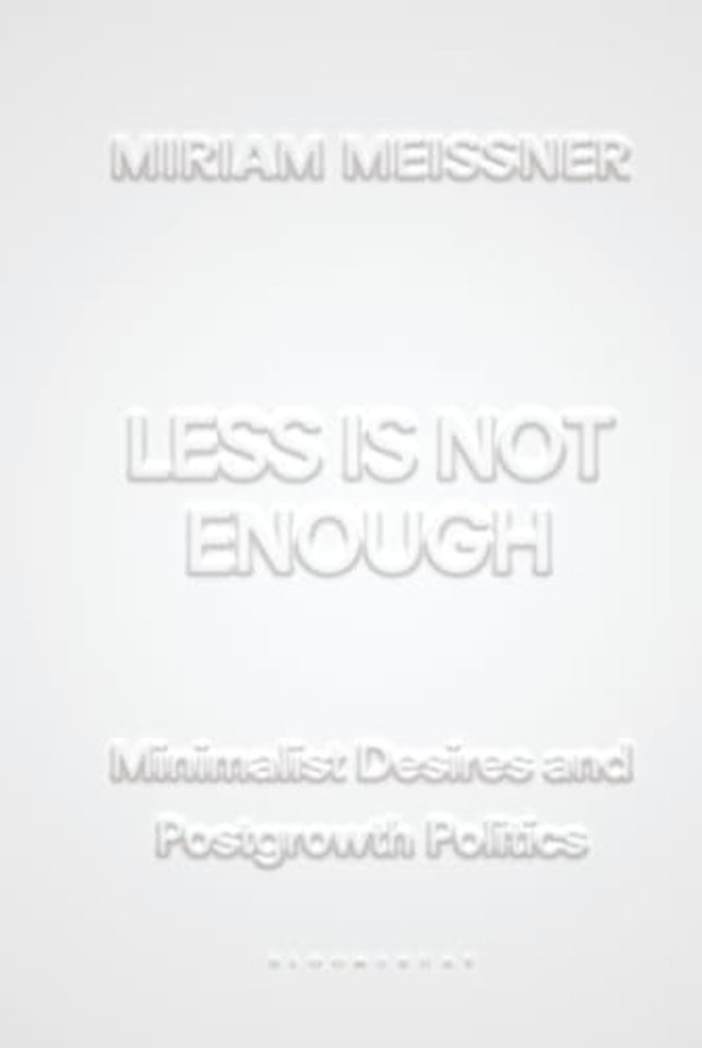 Less Is Not Enough