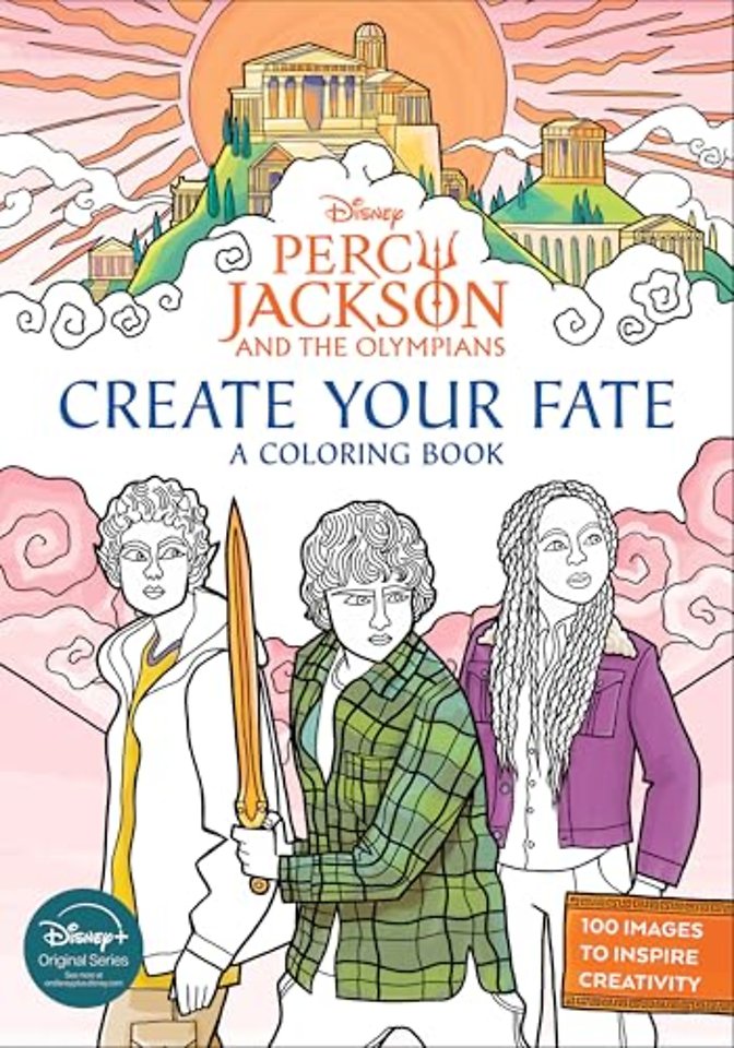 Percy Jackson and the Olympians: Create Your Fate: A Coloring Book