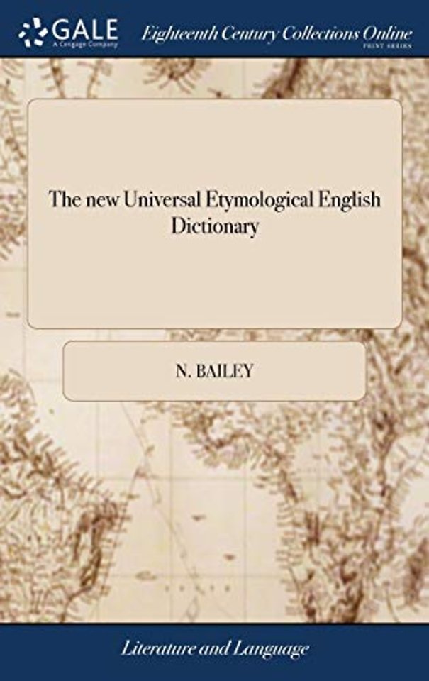 The new Universal Etymological English Dictionary