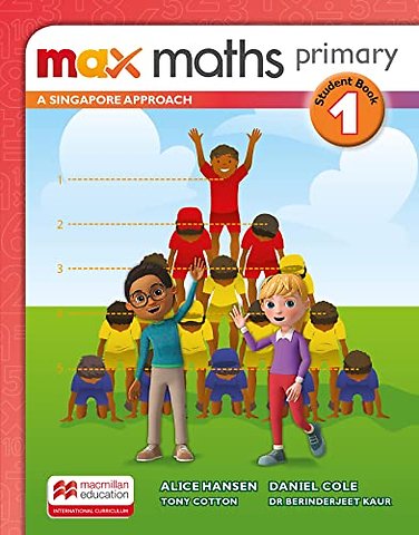 Max Maths Primary A Singapore Approach Grade 1 Student Book