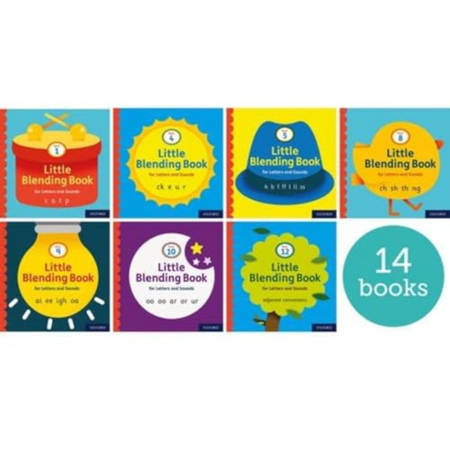 Little Blending Books for Letters and Sounds: Mixed Pack of 14