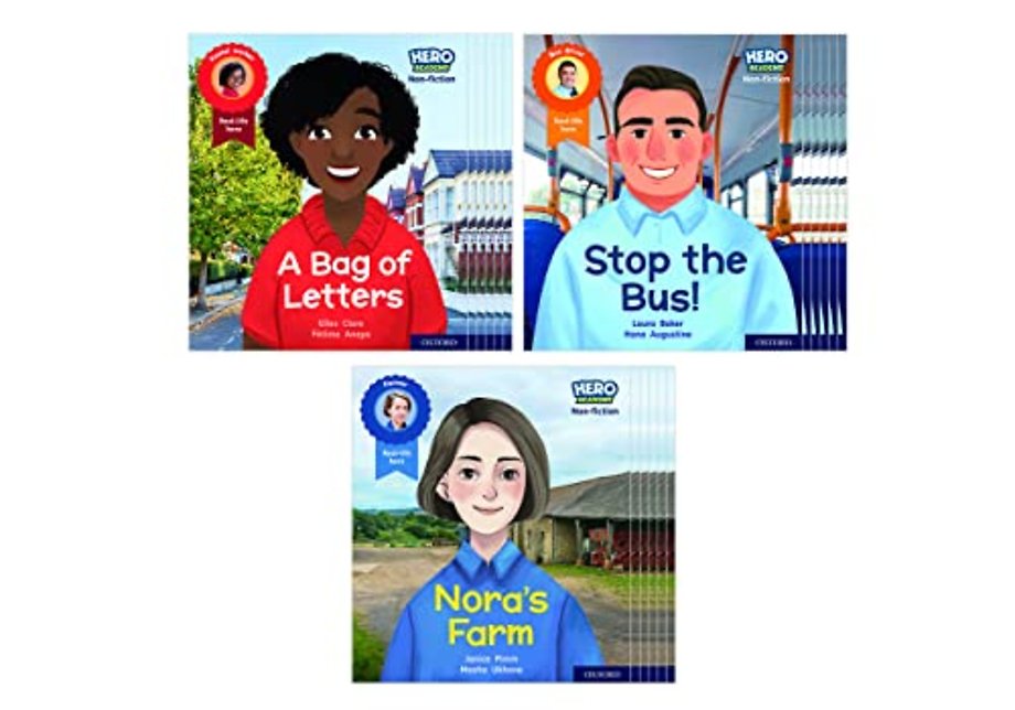 Hero Academy Non-fiction: Oxford Level 4, Light Blue Book Band: Class Pack