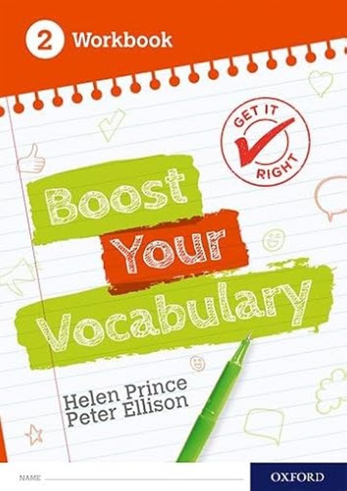 Get It Right: Boost Your Vocabulary Workbook 2 (Pack of 15)