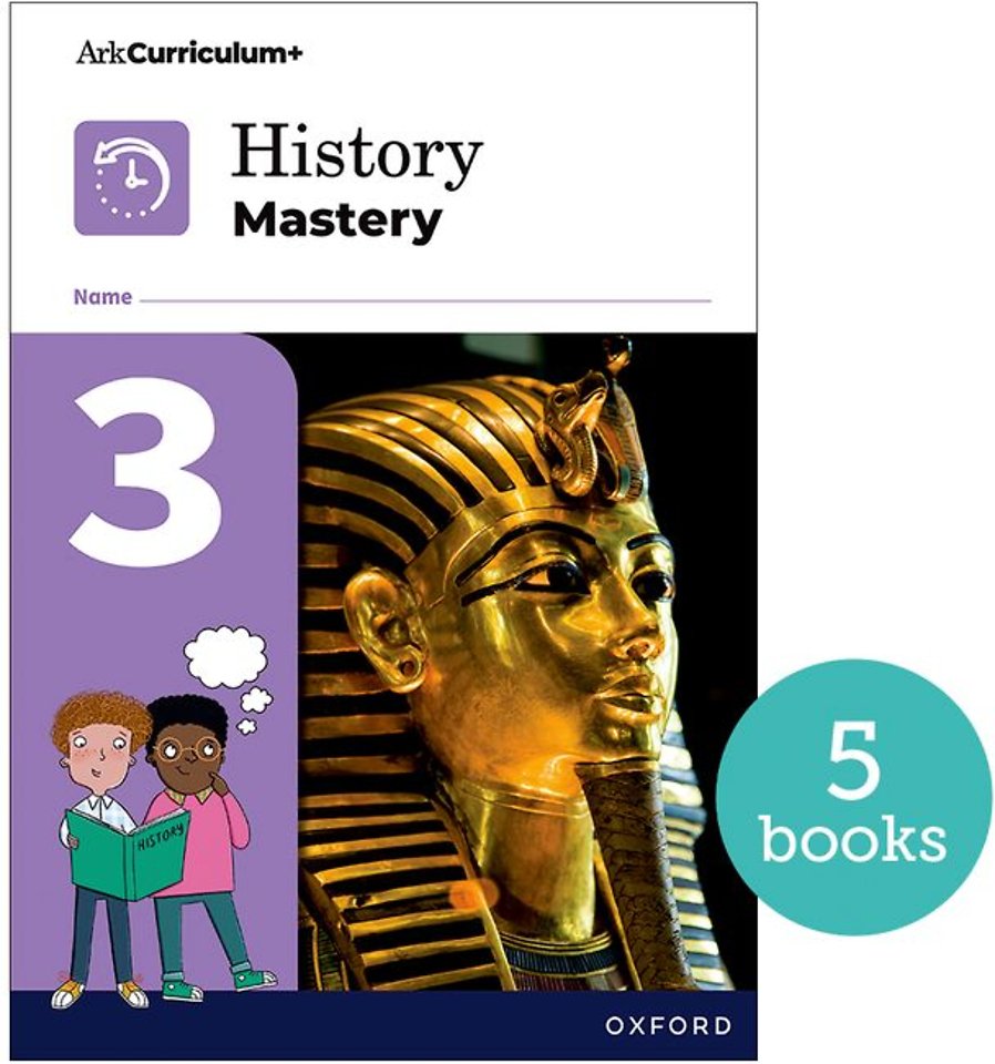 History Mastery: History Mastery Pupil Workbook 3 Pack of 5