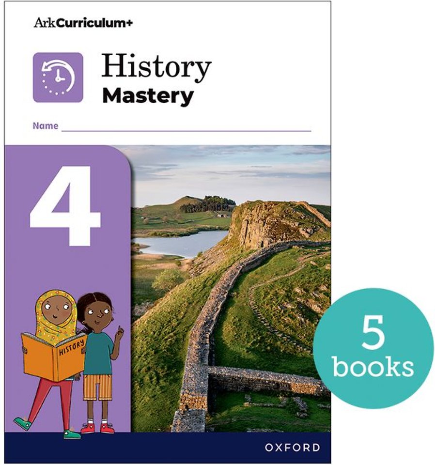 History Mastery: History Mastery Pupil Workbook 4 Pack of 5