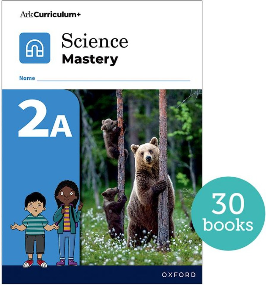 Science Mastery: Science Mastery Pupil Workbook 2a Pack of 30
