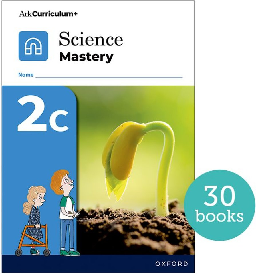 Science Mastery: Science Mastery Pupil Workbook 2c Pack of 30