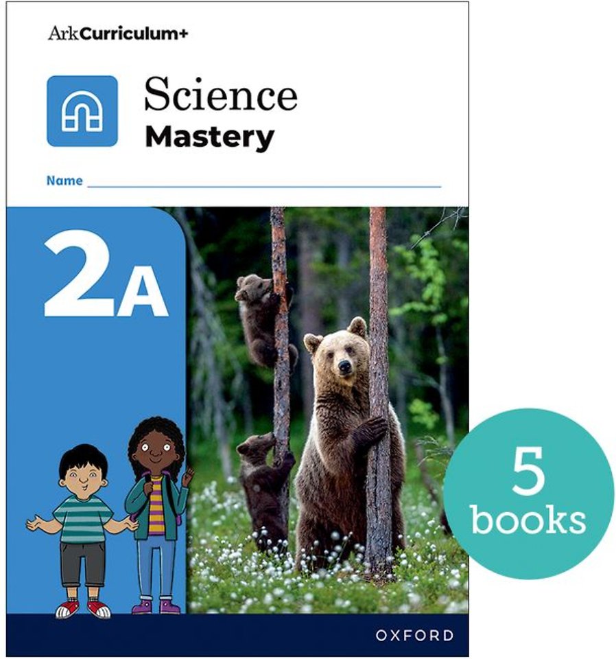 Science Mastery: Science Mastery Pupil Workbook 2a Pack of 5