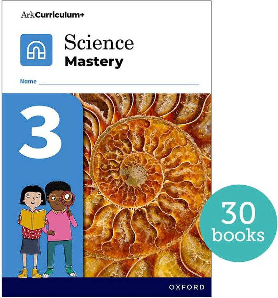 Science Mastery: Science Mastery Pupil Workbook 3 Pack of 30