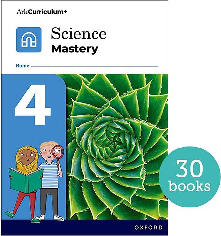 Science Mastery: Science Mastery Pupil Workbook 4 Pack of 30