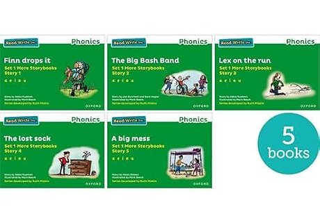 Read Write Inc. Phonics: Green Set 1 More Storybooks (Mixed Pack of 5)