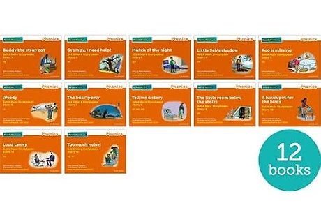 Read Write Inc. Phonics: Orange Set 4 More Storybooks (Mixed Pack of 12)