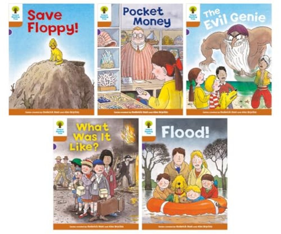 Oxford Reading Tree: Biff, Chip and Kipper Stories: Oxford Level 8: Mixed Pack 5