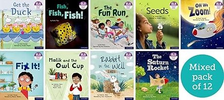 Essential Letters and Sounds: Essential Phonic Readers: Oxford Reading Levels 1+-3: Mixed Pack of 12