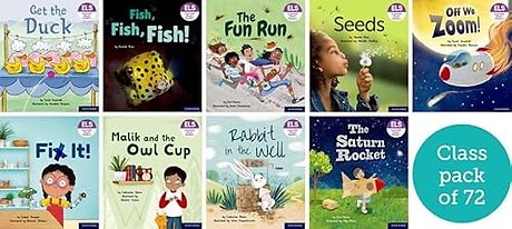 Essential Letters and Sounds: Essential Phonic Readers: Oxford Reading Level 1+-3: Class Pack of 72