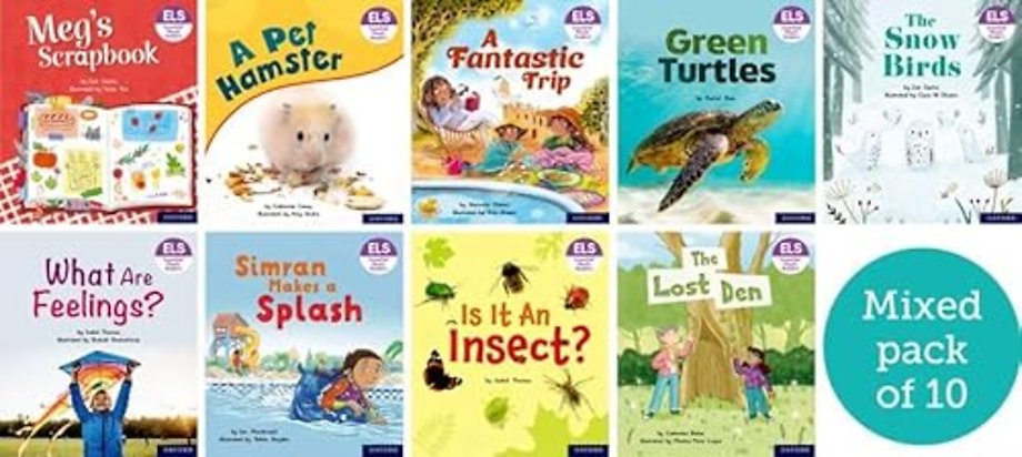 Essential Letters and Sounds: Essential Phonic Readers: Oxford Reading Level 4-5: Mixed Pack of 10