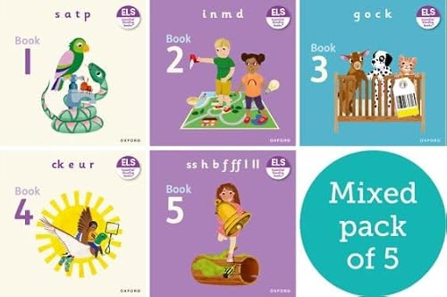 Essential Letters and Sounds: Essential Blending Books: Phase 2 Class Pack