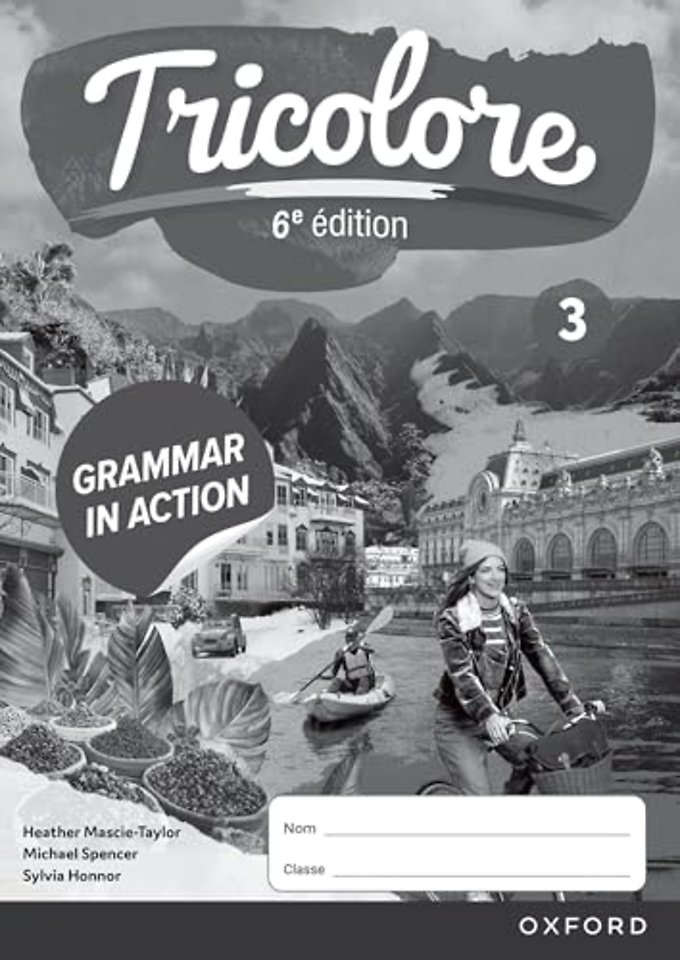 Tricolore 6e édition: Grammar in Action Workbook 3 (pack of 8)