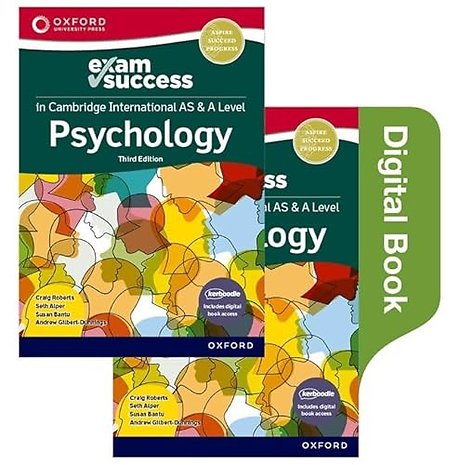 Cambridge International AS & A Level Psychology: Exam Success Third Edition (Print & Digital Book)