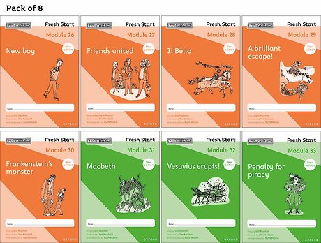 Read Write Inc. Fresh Start: 2024 Modules 26-33 - Pack of 8