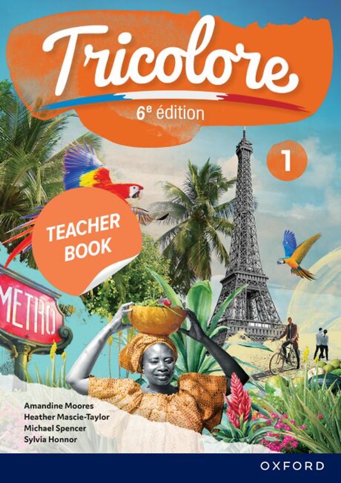 Tricolore 6e édition: Tricolore 1 Teacher Book and audio Pack