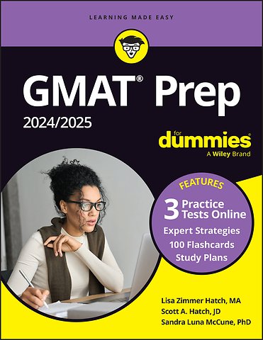 GMAT Prep 2024/2025 For Dummies with Online Practice