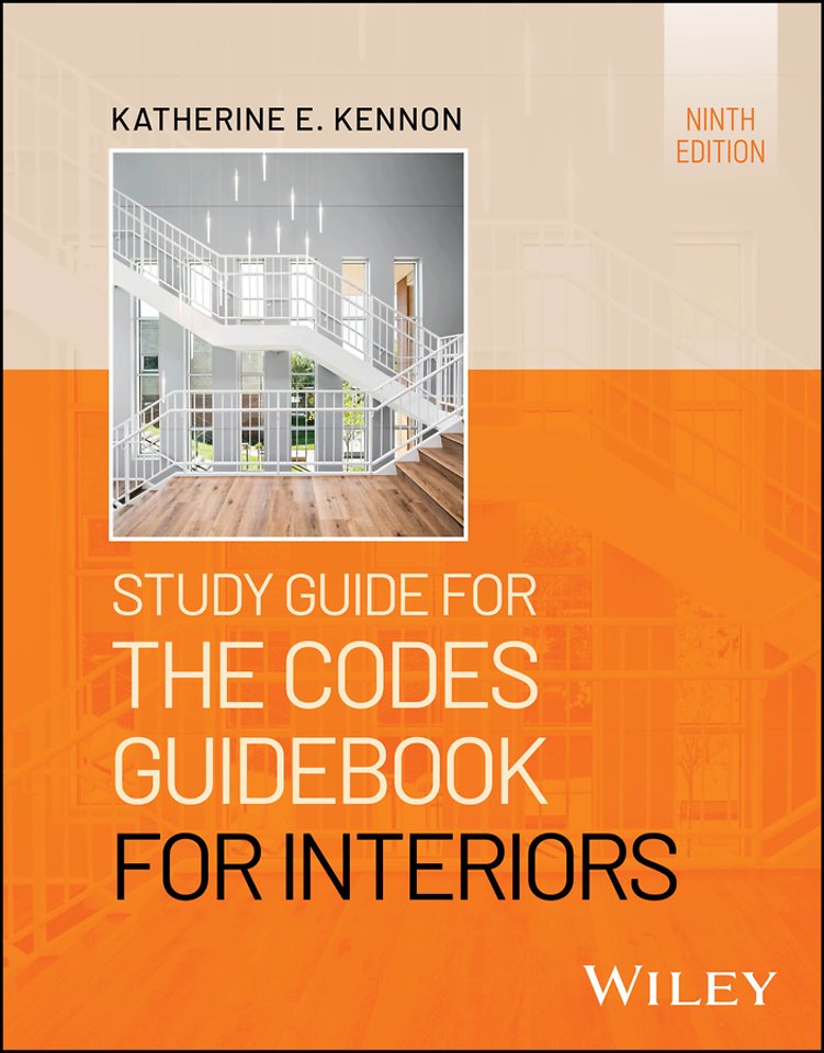 Study Guide for The Codes Guidebook for Interiors,  9th Edition