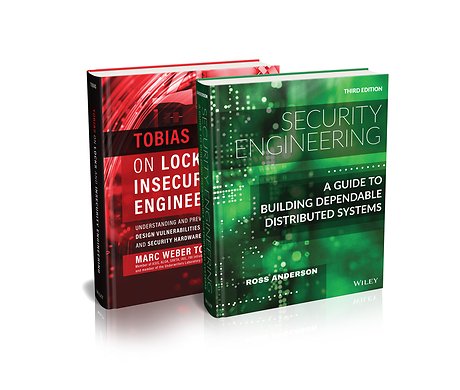 Ross Anderson Security Engineering 3rd Edition and Marc Tobias Tobias on Locks Set