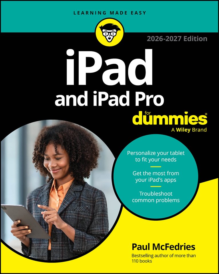 iPad & iPad Pro For Dummies, 2026–2027 Edition