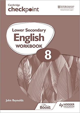 Cambridge Checkpoint Lower Secondary English Workbook 8