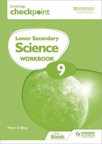 Cambridge Checkpoint Lower Secondary Science Workbook 9