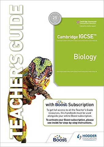 Cambridge IGCSE™ Biology Teacher's Guide with Boost Subscription