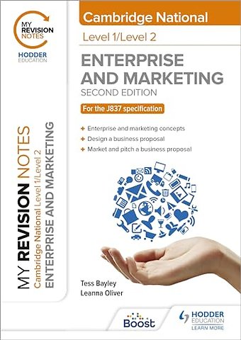 My Revision Notes: Level 1/Level 2 Cambridge National in Enterprise & Marketing: Second Edition