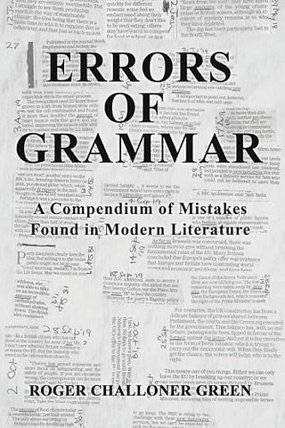 Errors of Grammar