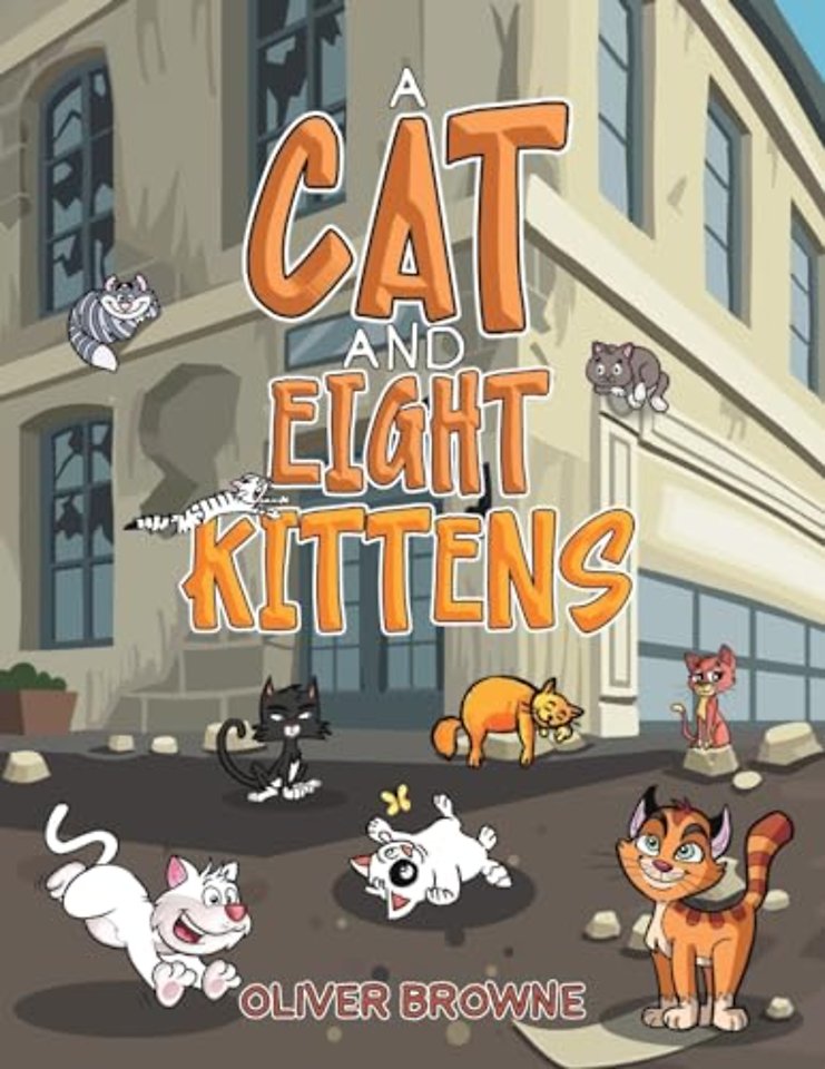 A Cat and Eight Kittens