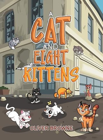 A Cat and Eight Kittens