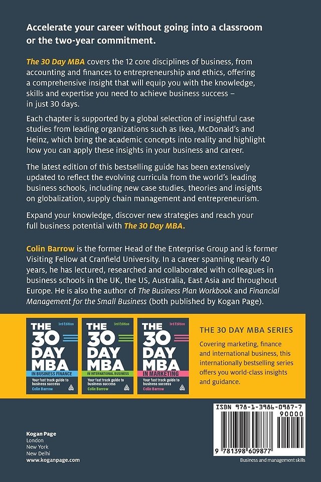 The 30 Day MBA