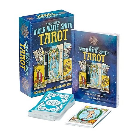 The Classic Rider Waite Smith Tarot Book & Card Deck