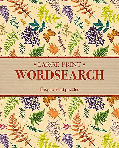 Large Print Wordsearch