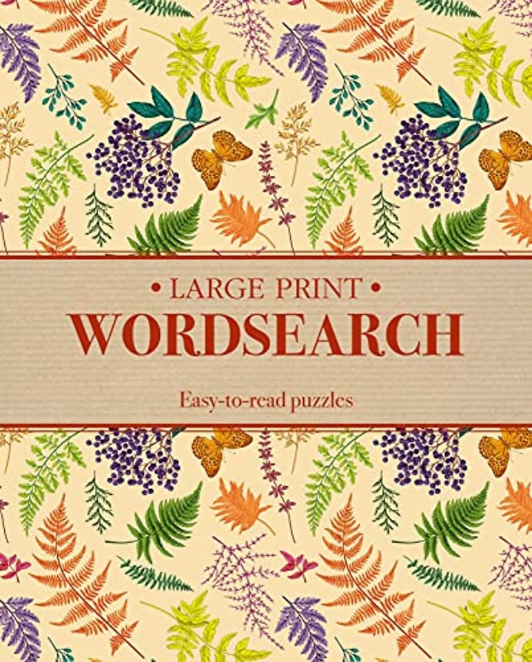 Large Print Wordsearch