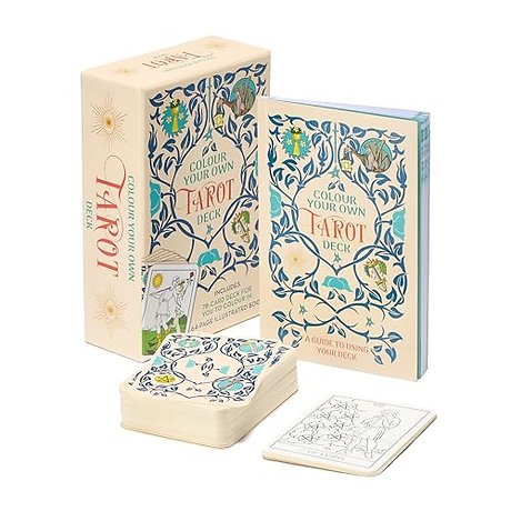Colour Your Own Tarot Book & Card Deck