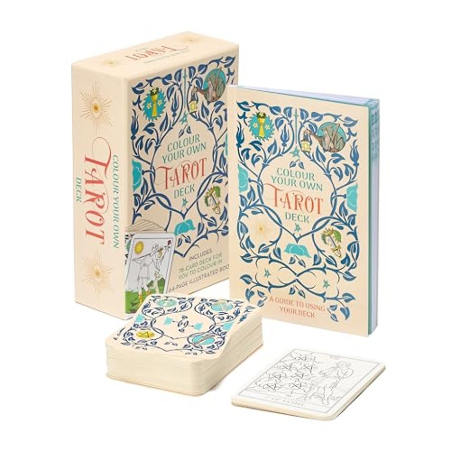 Colour Your Own Tarot Book & Card Deck