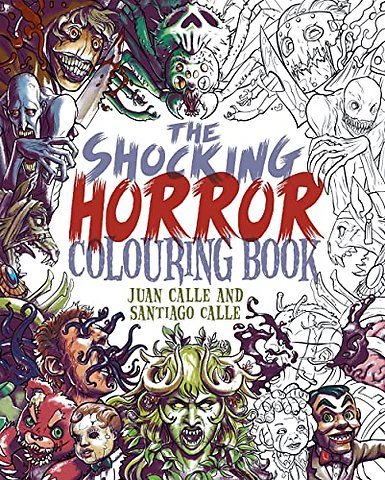 The Shocking Horror Colouring Book