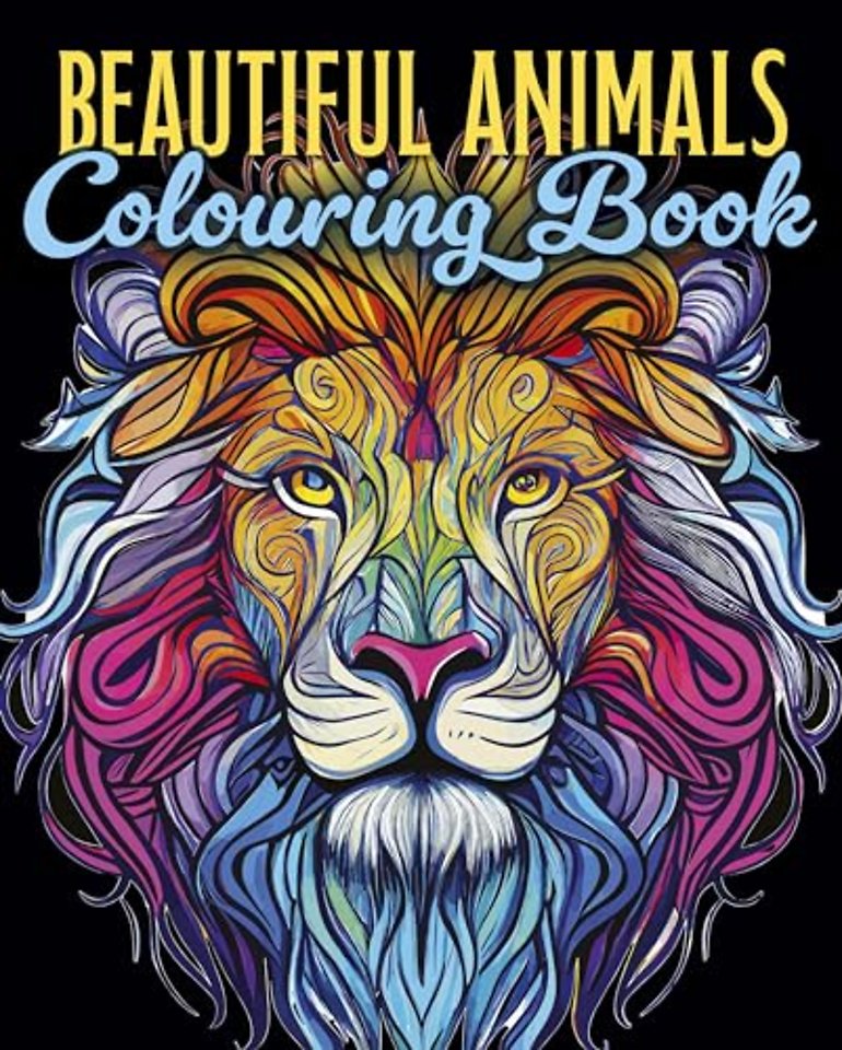 Beautiful Animals Colouring Book