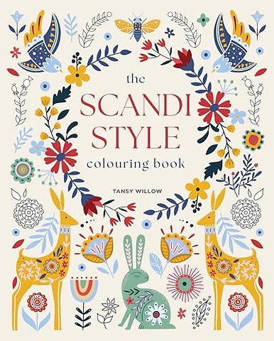 The Scandi Style Colouring Book