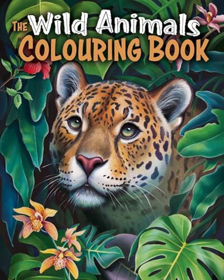 The Wild Animals Colouring Book