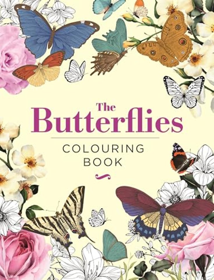 The Butterflies Colouring Book